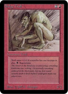 Picture of Sedge Troll                      
